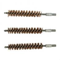 Brownells 375 Caliber Double-Tuff Bronze Rifle Brush 3 Pack