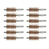 Brownells 475-480 Caliber Double-Tuff Bronze Pistol Brush 12 Pack