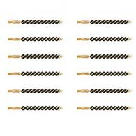 Brownells 243/25 Caliber Heavy Weight Nylon Rifle Brush 12 Pack