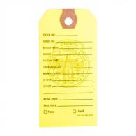 BROWNELLS Yellow Gun Price Tags 100 Pack - 084045100