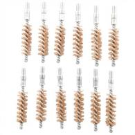 Brownells 35/38 Caliber Double-Tuff Bronze Pistol Brush 12 Pack