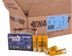 Long Bird 20 Gauge 2-3/4" 1oz 1250 FPS #8 250 Case - 1EX9730008