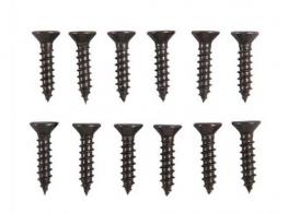UNPLATED STEEL FLAT HEAD WOOD SCREW KIT