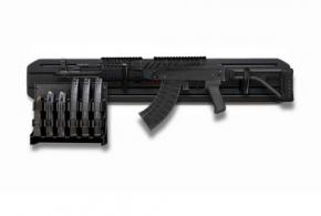 MINMOD RAIL RACK W/MAG PACK HANGER FOR AR-308/AK-47 - MWMIDRAILMAGAR1