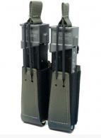 Double Pistol Magazine Pouch w/Bungee Retention Ranger Grn - GEAR-DPMP-BR-RG