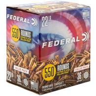 TARGET 22 LONG RIFLE COPPER PLATED HOLLOW POINT RIMFIRE AMMO - 795WM