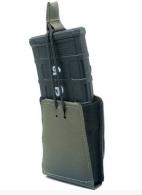 SINGLE RIFLE 5.56 NATO MAGAZINE POUCH WITH BUNGEE RETENTION Ranger Green - GEAR-SRMP-5.56-