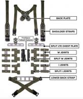 MODULAR CHEST RIG SPLIT KITS - GEAR-MCR-SPLIT-