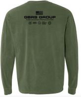 GBRS Group Anniv Ed. Instructor LS Shirt Medium Hemp - LS-GRNBLK-INS25