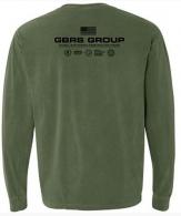 GBRS Group Anniv Ed. Instructor LS Shirt Large Hemp - LS-GRNBLK-INS25