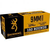 9MM LUGER FULL METAL JACKET HANDGUN AMMO - B191800095 9MM LUGER FULL METAL JACKET HANDGUN AMMO - B191800095