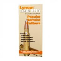 LYMAN LOAD DATA BOOK 20, 22 CAL - 9780008