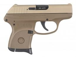 Ruger LCP .380 ACP Semi Auto Flat Dark Earth Pistol, 6+1 - 3742 Ruger LCP .380 ACP Semi Auto Flat Dark Earth Pistol, 6+1 - 3742