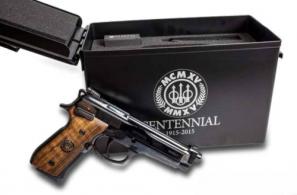 Beretta 92 Centennial 9mm 2-15rd Blk Limited Edition