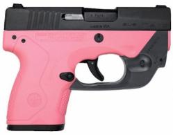 Beretta Nano BU9 9mm Pink w/Laser Max - JMN9S65LMRLE