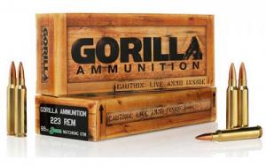 GORILLA .223 Remington 69GR SIERRA 20/200 - GA22369SMK GORILLA .223 Remington 69GR SIERRA 20/200 - GA22369SMK