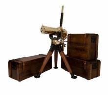 Colt 1877 Bulldog Gatling Gun .45-70 Government Brass Finish - CGG1877HS Colt 1877 Bulldog Gatling Gun .45-70 Government Brass Finish - CGG1877HS