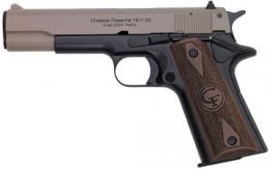 *CHIAPPA 1911 .22 LR TAN 5BBL - CF401049 *CHIAPPA 1911 .22 LR TAN 5BBL - CF401049