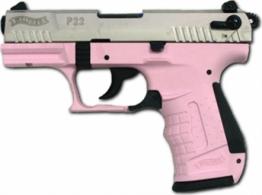 WALT P22 .22 LR  3.4 11SH NKL PINK - 5120358