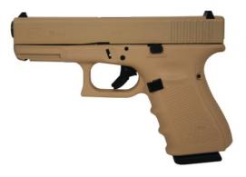 Glock 19 G4 9mm 15+1 4 Desert Sand - UG1950203DS Glock 19 G4 9mm 15+1 4 Desert Sand - UG1950203DS