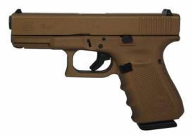 GLOCK GEN4 19 9MM 4 FXS BB US 15 - UG1950203BB GLOCK GEN4 19 9MM 4 FXS BB US 15 - UG1950203BB