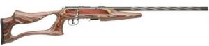 Savage Mark II BSEV .22 LR, Stainless Fluted Barrel, Thumbhole Laminate Stock, Threaded Barrel Savage Mark II BSEV .22 LR, Stainless Fluted Barrel, Thumbhole Laminate Stock, Threaded Barrel