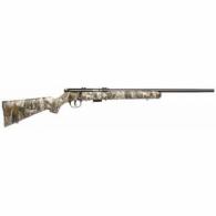 Savage .17 HMR Bolt-Action Rifle  Molded Camo Synthetic Stock, Rimfire 21" 5rd