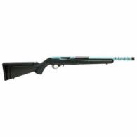 Ruger 10/22 .22 LR BLUE W/ TURQUOISE RCVR & BBL - 21163 Ruger 10/22 .22 LR BLUE W/ TURQUOISE RCVR & BBL - 21163