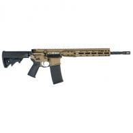 LWRC Direct Impingement Rifle 5.56 NATO 16.1" Spiral Fluted Barrel, Bronze Cerakote, 30+1 - ICDIR5BB16ML