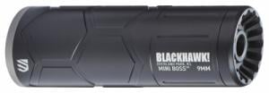 BlackHawk Mini Boss 9mm/300BLK Suppressor - 72SSCP02BK BlackHawk Mini Boss 9mm/300BLK Suppressor - 72SSCP02BK
