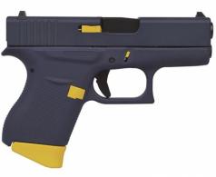 GLOCK 43 9MM 3.39 FS 6R CERAKOTE NAVY TRIBUTE - PI4350201FBIY GLOCK 43 9MM 3.39 FS 6R CERAKOTE NAVY TRIBUTE - PI4350201FBIY