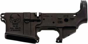 SAA Skull Logo Forged Multiple Caliber Lower Receiver - SA15SF SAA Skull Logo Forged Multiple Caliber Lower Receiver - SA15SF