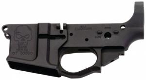 SAA Skull Logo Billet Multiple Caliber Lower Receiver - SA15SB SAA Skull Logo Billet Multiple Caliber Lower Receiver - SA15SB