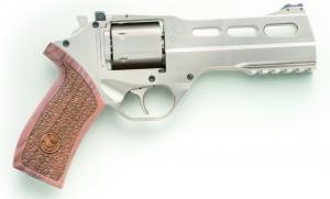 Chiappa White Rhino Grade 2 5" 40 S&W Revolver - 340233G2 Chiappa White Rhino Grade 2 5" 40 S&W Revolver - 340233G2