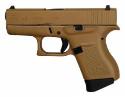 GLOCK 43 9MM 3.39 FXD TCT 6 - PI4350201TCT GLOCK 43 9MM 3.39 FXD TCT 6 - PI4350201TCT