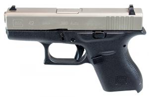 Glock G42 SUB COMPACT .380ACP 3.2 2/6RD MAG USA NIB ONE FINISH - GLUI4250201C Glock G42 SUB COMPACT .380ACP 3.2 2/6RD MAG USA NIB ONE FINISH - GLUI4250201C
