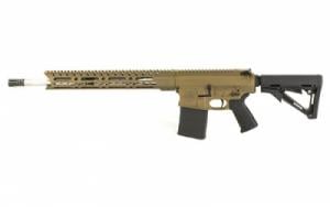 Diamondback DB10 Elite 308 Win,7.62 NATO 18" 20+1 Burnt Bronze Cerakote Adjustable Adaptive Tactical EX Performance Stock - DBF10ELBB