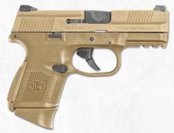 FN FNS9C Compact 9mm Flat Dark Earth Night Sights - 66100160LE FN FNS9C Compact 9mm Flat Dark Earth Night Sights - 66100160LE