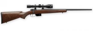 CZ 527 AMERICAN 222REM WALNUT 5RD W/RINGS - 03121
