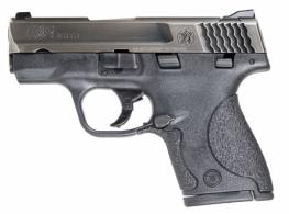 M&P SHIELD 9MM W/SAFTY 8RND Battleworn Coating - SW180021BW