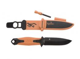 BRN KNF IGNITE 8.5" FB ORG W/LIGHTR - 3220334B