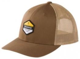 Browning 720 Meshback Snapback Cap, Brown - 308790681