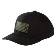 Browning Woodland Flag Snapback Cap, Black - 308794991