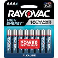 RAY O VAC AAA BATTERY 8 PACK - E302349000