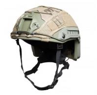 Guard Dog Body Armor FAST Level 3a Ballistic Helmet - Universal Fit - OD Green W/ Multicam Cover - FAST-HELMET-U-G