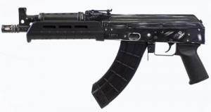 Century International Arms Inc. VSKA Pistol 7.62x39 Distressed Black, Magpul Forend - HG9512N