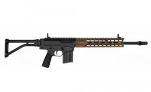 Brigade Manufacturing Makasi .223/5.56 16 Barrel With 12 M-Lok Rail Burnt Bronze Folding Stock