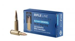 PPU PP6GF Standard Rifle 6.5 Grendel 110 gr Full Metal Jacket Boat-Tail (FMJBT) 20 Bx/ 25 Cs - PP6GF