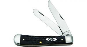 Case Jigged Buffalo Horn Trapper 4-1/8" - 65010