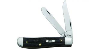 Case Jigged Buffalo Horn Mini Trapper 3-1/2" - 65016